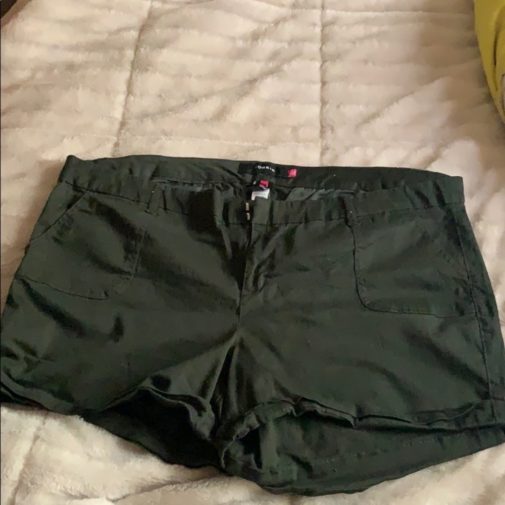 Green Torrid Shorts